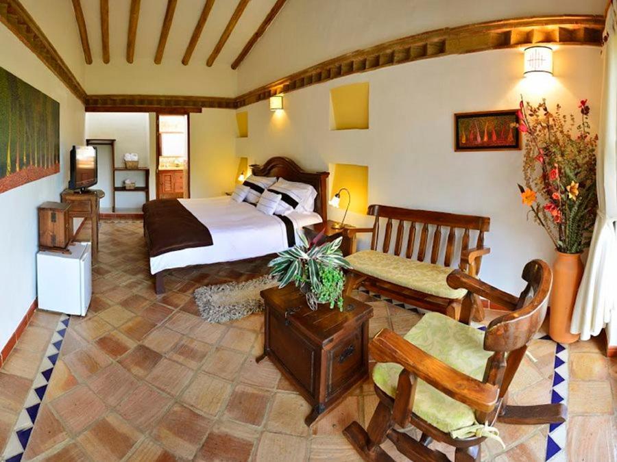 Hotel Boutique La Espanola Villa de Leyva Exterior foto